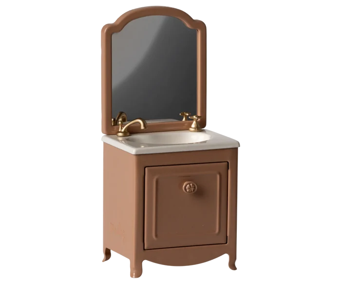 Maileg Sink Dresser w Mirror, Mouse - Multiple Options