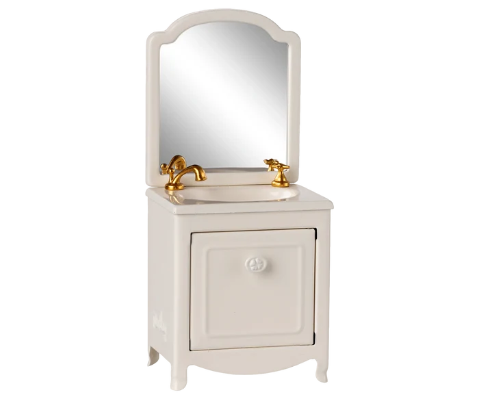 Maileg Sink Dresser w Mirror, Mouse - Multiple Options