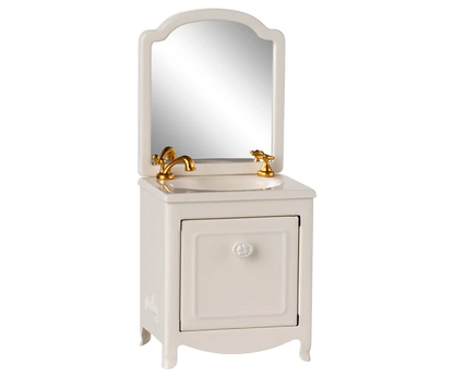Maileg Sink Dresser w Mirror, Mouse - Multiple Options