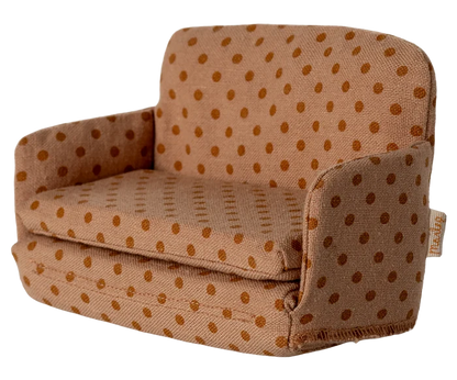 Maileg Sofa Bed, Mouse - Dots