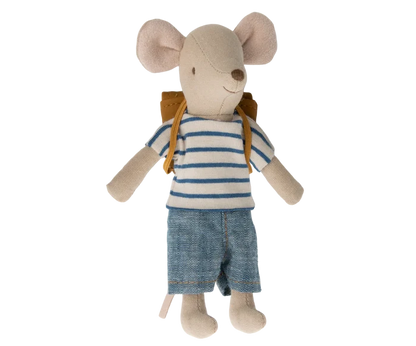 Maileg Tricycle Mouse, Big Brother with Bag - Multiple Options