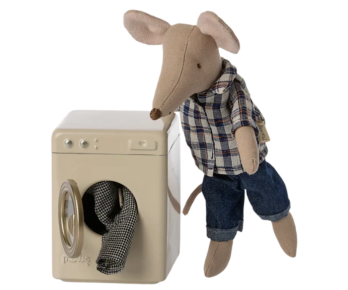 Maileg Washing Machine, Mouse