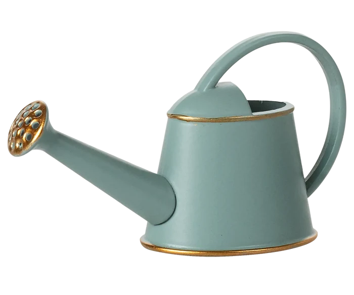 Maileg Watering Can, Mouse, Light Blue