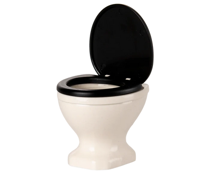 Maileg WC, Mouse, Off White