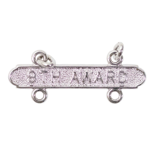 Marine Corps Re-qualification Bar: Pistol 9th Award