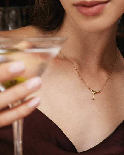 Martini Necklace