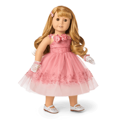 Maryellen’s™ Pretty Pink Dress for 18-inch Dolls (Historical Characters)