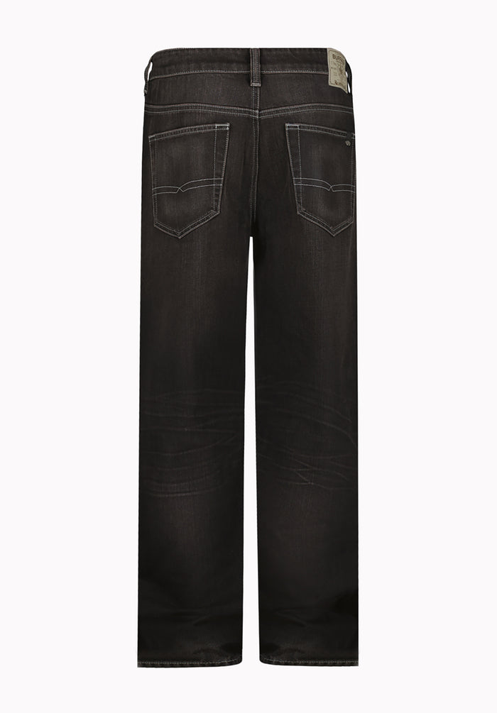 Matt Men's Loose Fit Jeans, Vintage Sanded - BM26007