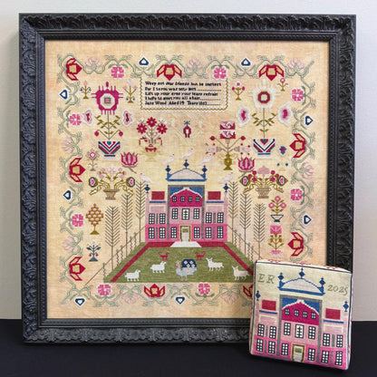 Maximum Cross Stitch, Evertote, and Roxy Floss Co - Jane Wood 1853 IH (Sampler September 2025)- Full Kit