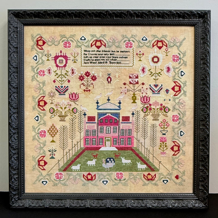 Maximum Cross Stitch, Evertote, and Roxy Floss Co - Jane Wood 1853 IH (Sampler September 2025)- Full Kit