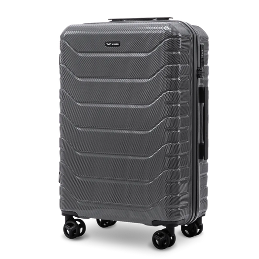Walizka średnia Wings CRAKE 24" DARK GREY CRAKE COLLECTION