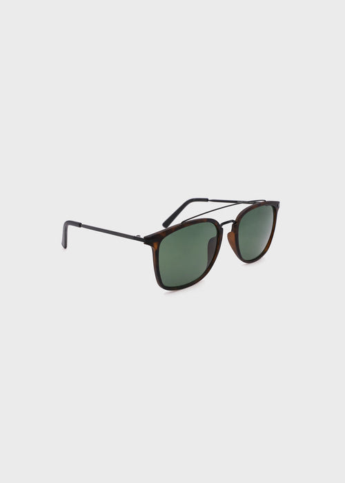 Buffalo David Bitton Classic Clubmaster Sunglasses - B0006STOR Color TORTOISE