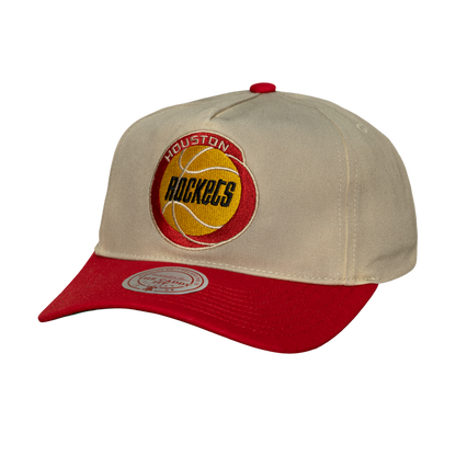 Men's Houston Rockets Mitchell & Ness Deadstock Adjustable Cap