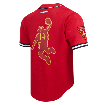 Men's Houston Rockets Pro Standard Baseball Jersey (Red)