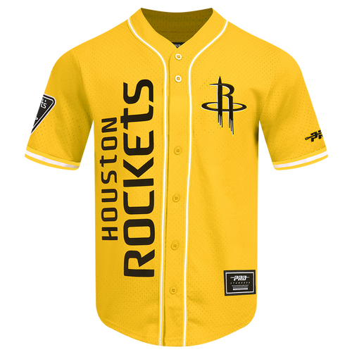Men's Houston Rockets Pro Standard Baseball Jersey (Yellow)