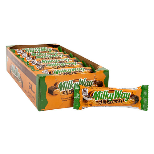 Milky Way All Caramel Candy Bar - 24 Count