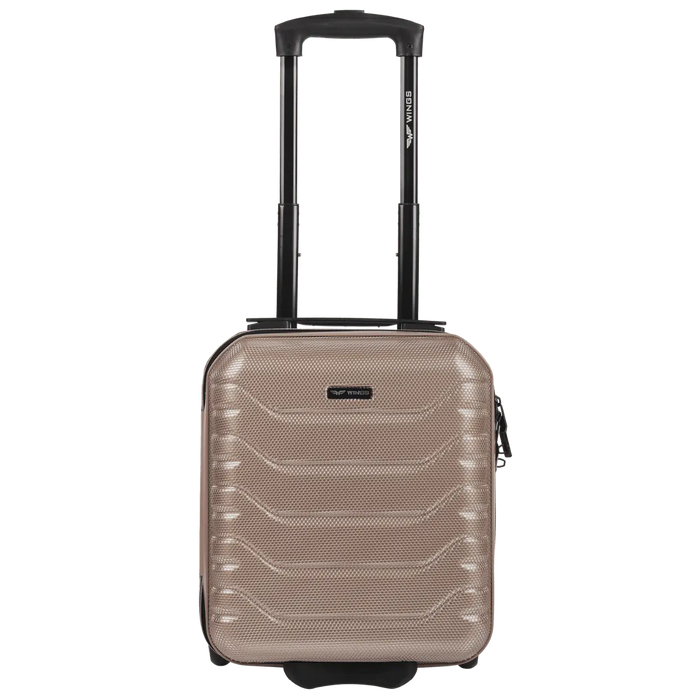 Walizka kabinowa mini Wings CRAKE 16" CHAMPAGNE CRAKE COLLECTION