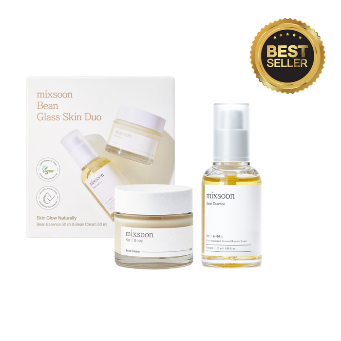 mixsoon Bean Glass Skin Duo / Bean Essence 50ml + Bean Cream 50ml