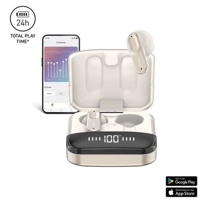 Mixx Streambuds Ultra Hybrids TWS Earphones Silver White | SBUL-HY-SW-375 Mixx Euronics Ireland