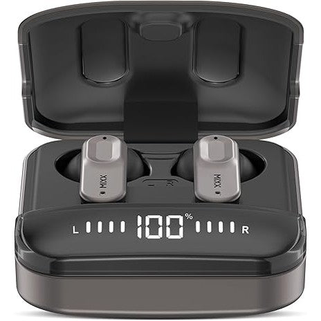 Mixx Streambuds Ultra Hybrids TWS Earphones Black | SBUL-HY-BK-374 Mixx Euronics Ireland