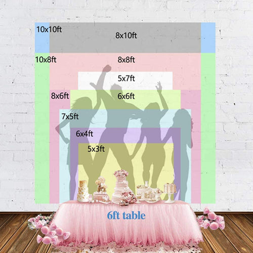 Mocsicka Golden Horse and Flowers Happy Birthday Party Backdrop