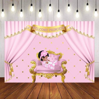 Mocsicka Welcome Princess Baby Shower Party Decoration Props-Mocsicka Party