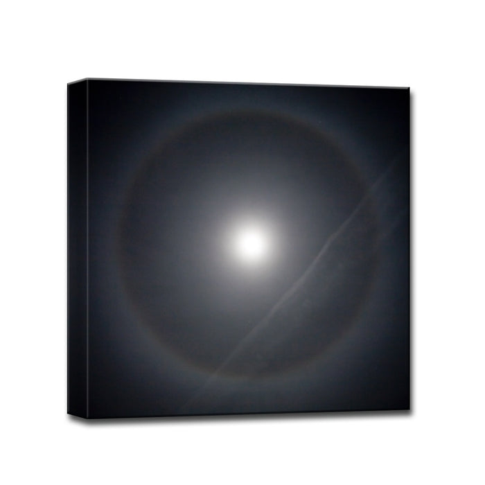 Moon Halo' Wrapped Canvas Wall Art
