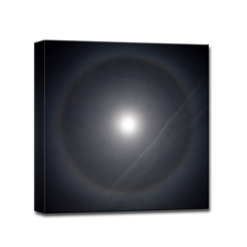 Moon Halo' Wrapped Canvas Wall Art