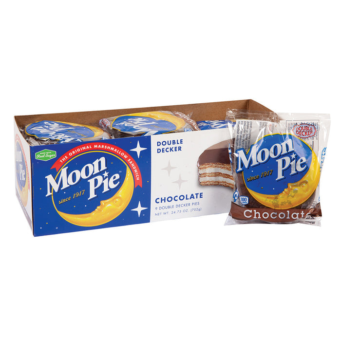 Moon Pie Double Decker Chocolate Marshmallow Treats - 9 Count