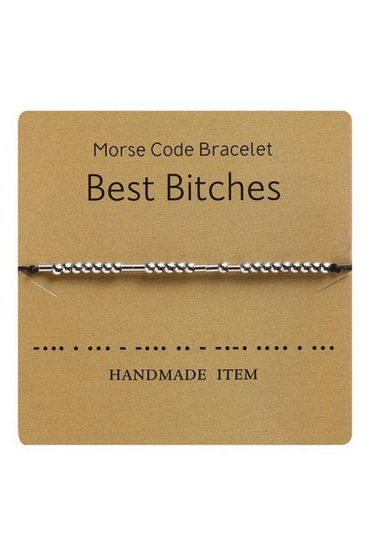 Morse Code Bracelet