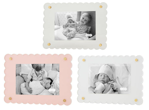 Mud Pie - Frame - Scallop Acrylic - Findlay Rowe Designs