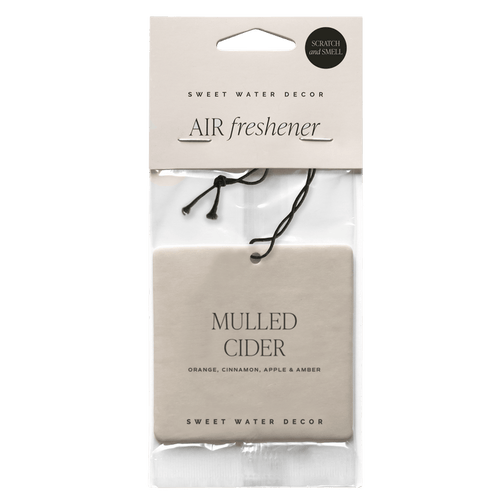 Mulled Cider Hanging Air Freshener - Sweet Water Decor - Air Freshener