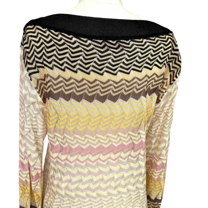 Multicolor Knitted Dress - L