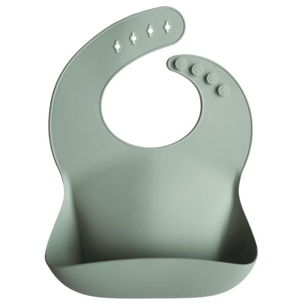 Mushie Silicone Baby Bib - Multiple Options