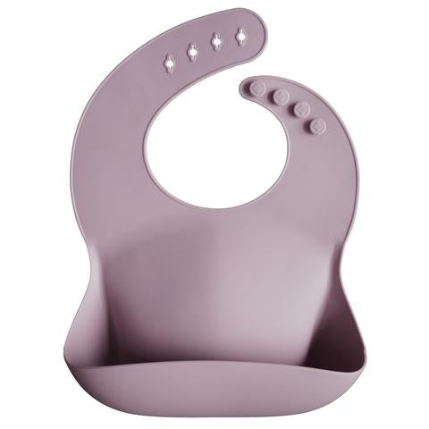 Mushie Silicone Baby Bib - Multiple Options