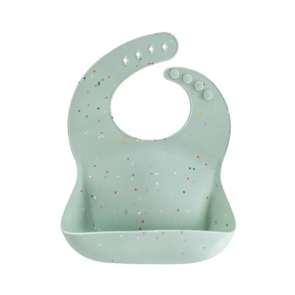 Mushie Silicone Baby Bib - Multiple Options
