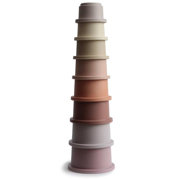 Mushie Stacking Cups, multiple options