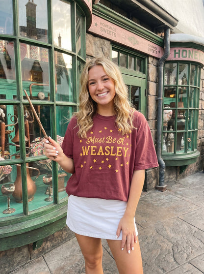 Must Be A Weasley Garment Dyed Tee
