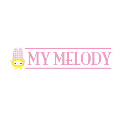 My Melody Gingham Logo Tee Apparel Printful