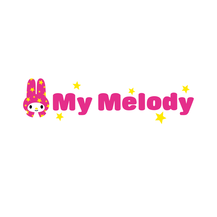 My Melody Starstruck Logo Tee Apparel Printful