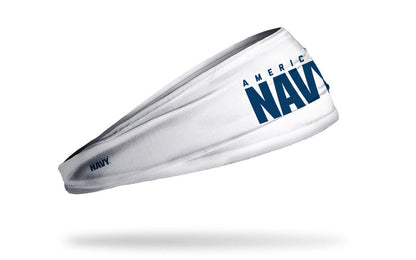 Navy: America's Navy White Big Bang Lite Headband - View 1