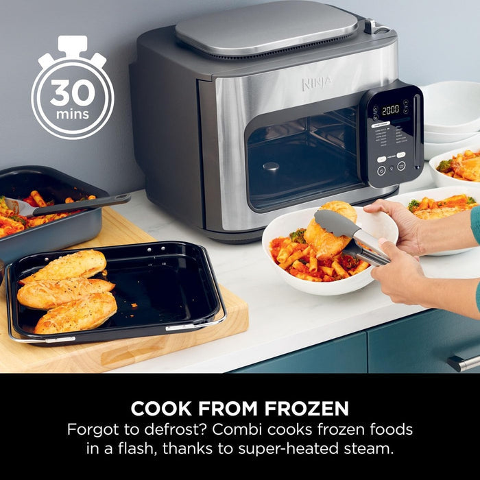 Ninja Combi 12-In-1 All-in-One Multi-Cooker, Air Fry, Bake, Sauté, Steam, Slow Cook & More | SFP700UK Ninja Air Fryer Euronics Ireland