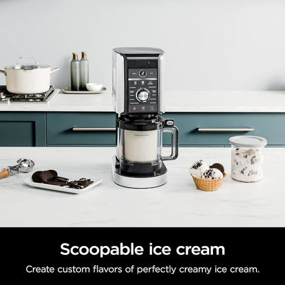 NINJA NC501C CREAMi Deluxe 11-in-1 Ice Cream and Frozen Treat Maker
