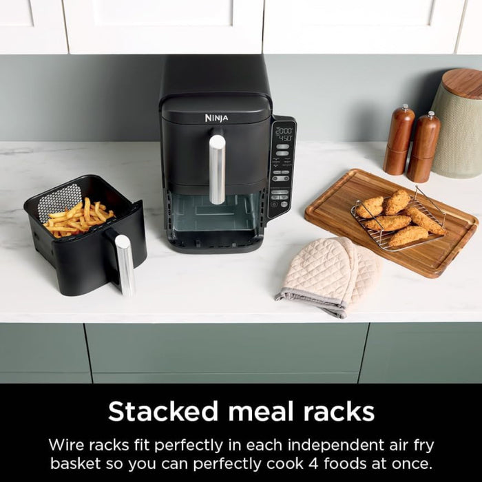 NINJA SL202CCO Double Stack Air Fryer Oven - Factory serviced with Home Essentials warranty