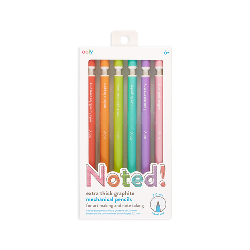OOLY Noted mechanical pencils set of 6 in packaging