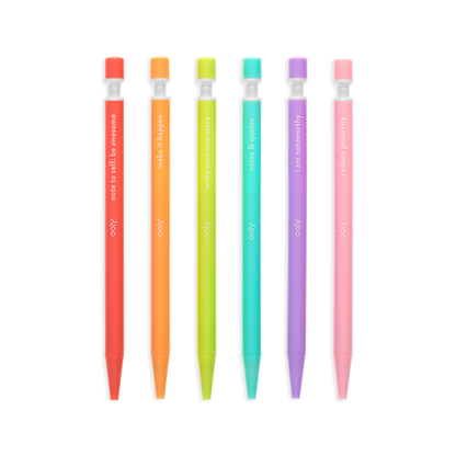 OOLY Noted mechanical pencils set of 6 no packaging