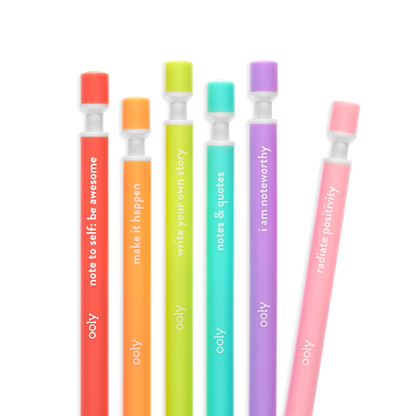 OOLY Noted mechanical pencils set of 6 no packaging
