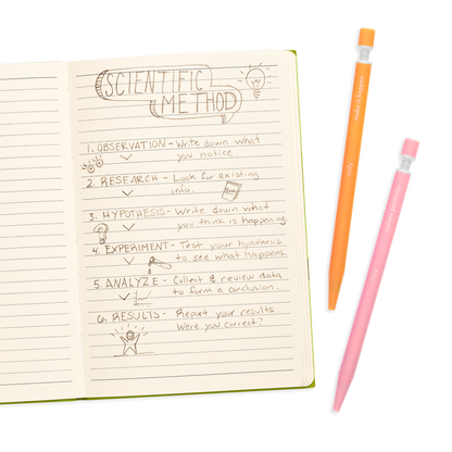 OOLY Noted mechanical pencils in use