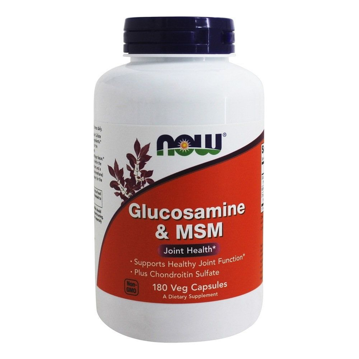 Now Foods Glucosamine & MSM 180 Vcaps - 3279