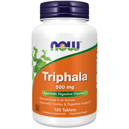 Now Foods Triphala 500 mg 120 Tablets - 4764